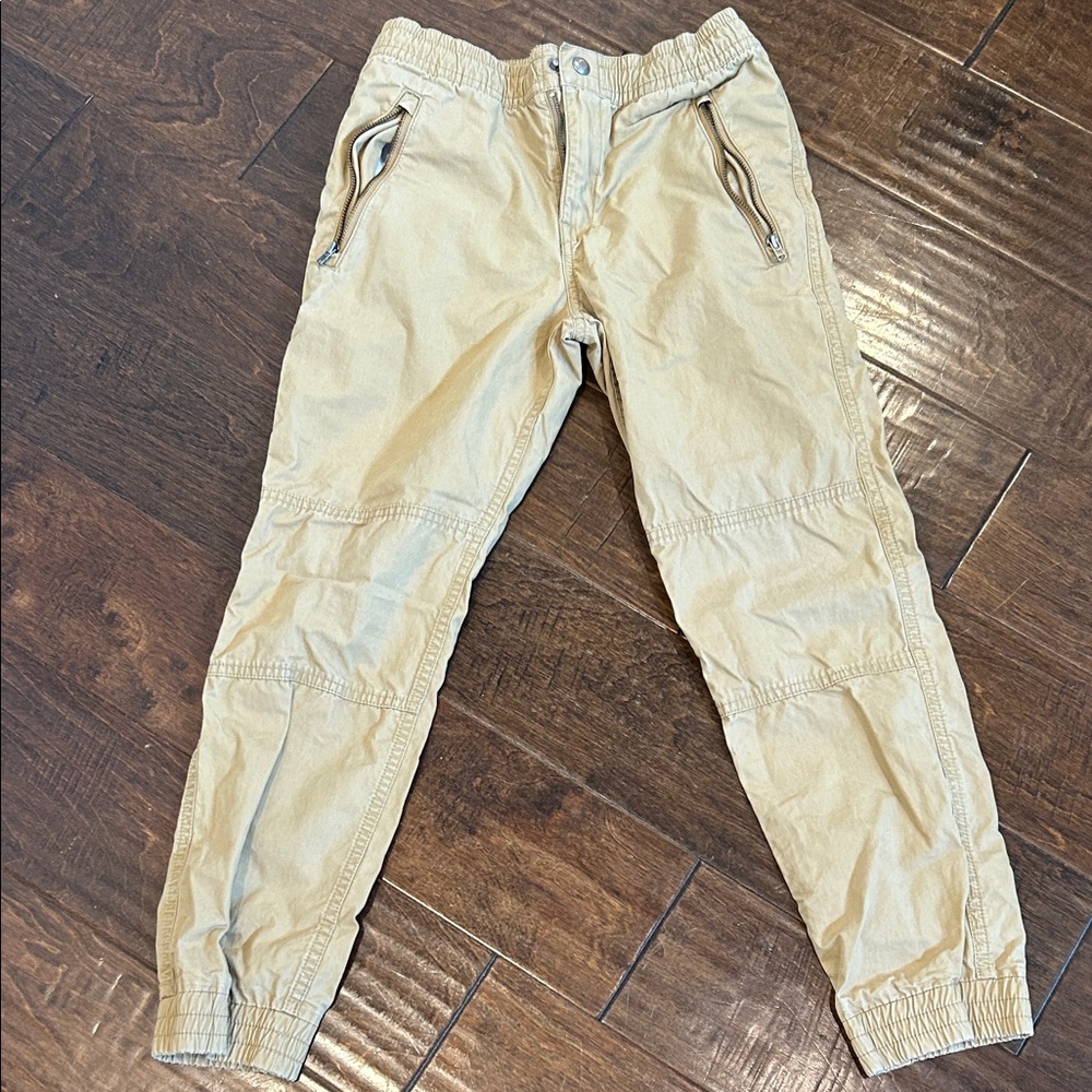Boys Tan Casual Pants